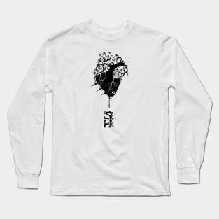 Synthetic heart Long Sleeve T-Shirt